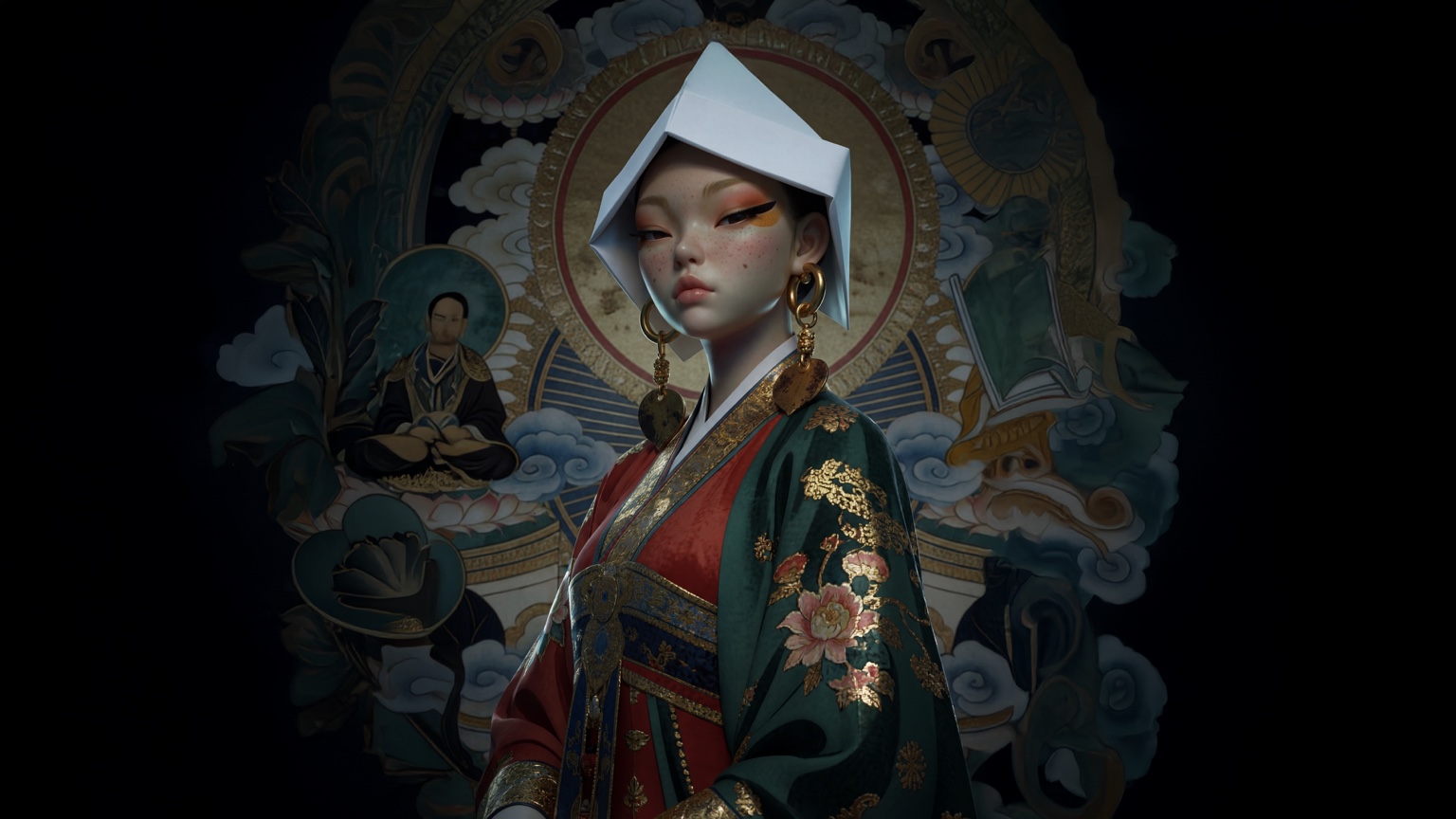 Framed AI Art project preview